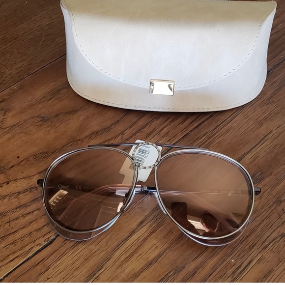 Chloe Aviator Sunglasses - Picture 5 of 6